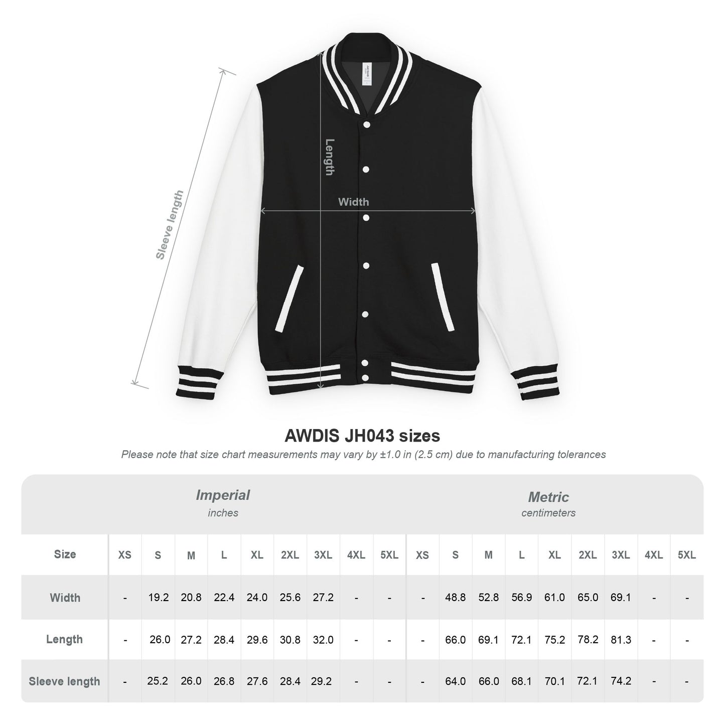 Crew 52 Letterman Jacket — Varsity Style Black & White Bomber with 'CREW 52' Back and Sleeve Text -52 movement