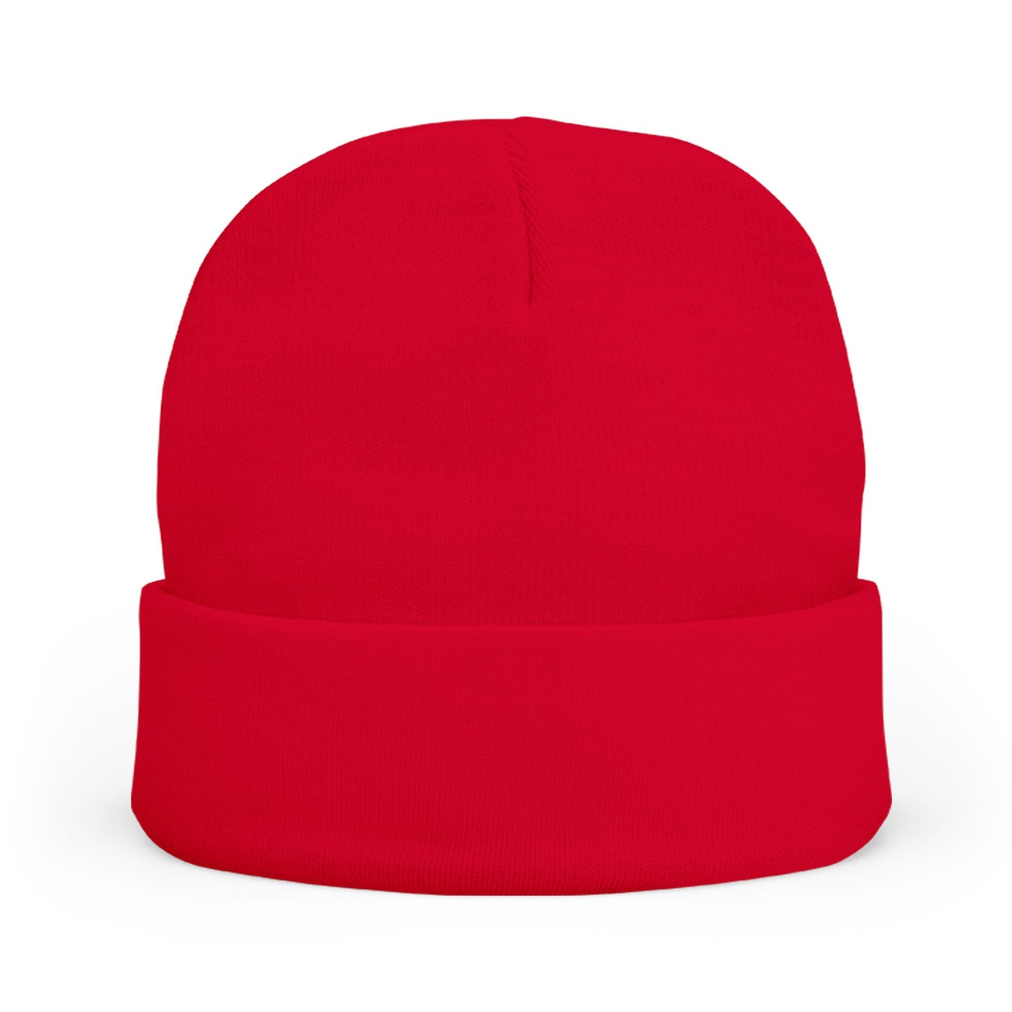 Embroidered 'M' Poker Cards Knit Beanie — Card Player Winter Hat
