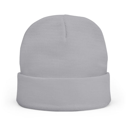 Embroidered 'M' Poker Cards Knit Beanie — Card Player Winter Hat
