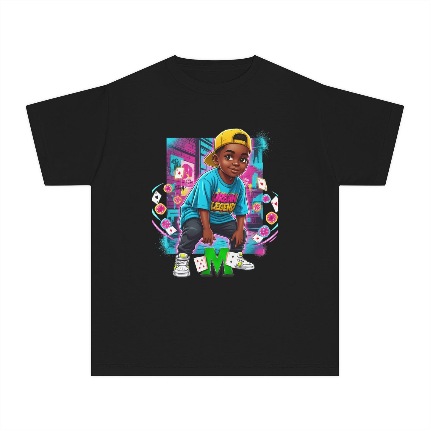 Youth Gamer Tee — Retro Arcade Kid Graphic Shirt - Urban Legend 52 movement T shirt